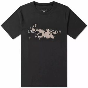 New Rag & Bone Men’s Black Bleach Tee Shirt XL